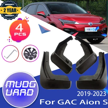 4x Autó Mudflaps a GAC Aion S 2019 2020 2021 2022 2023 Új Energia Fender Sár Őrök Splash Füleket Mudguards Matricák Tartozékok