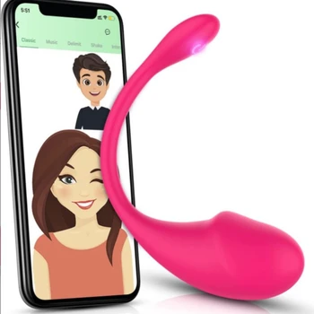 Vezeték Nélküli Bluetooth-G-Pont Vibrátor Vibrátor A Nők App Távirányító Vibráló Tojás Női Bugyi Szex Játékok Felnőtt