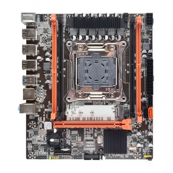 X99 D4 Alaplap Slot LGA2011-3 USB3.0 NVME M. 2 SSD Támogatás DDR4 REG ECC Memória, valamint Többek Xeon E5 V3 V4 Processzor